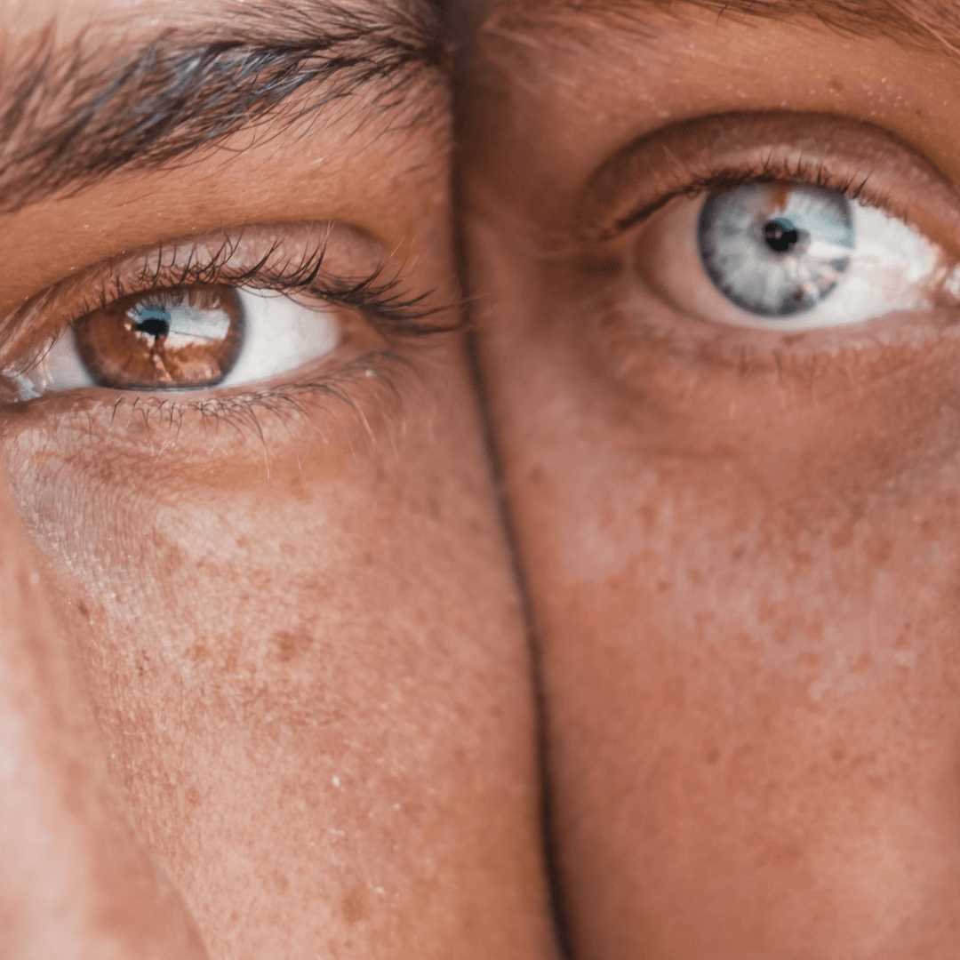 Very Light Brown Eyes