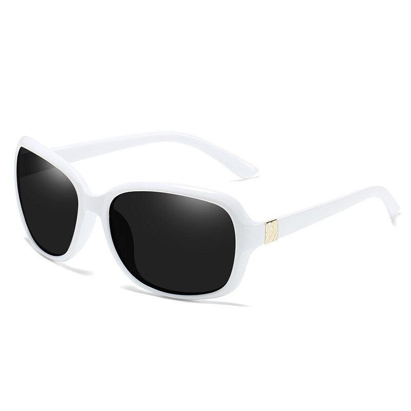 Round Polarized Sunglasses for Women 2021 Black Oversized Retro Vintage Big Sun Glasses Shades For Women - Ever Collection NYC
