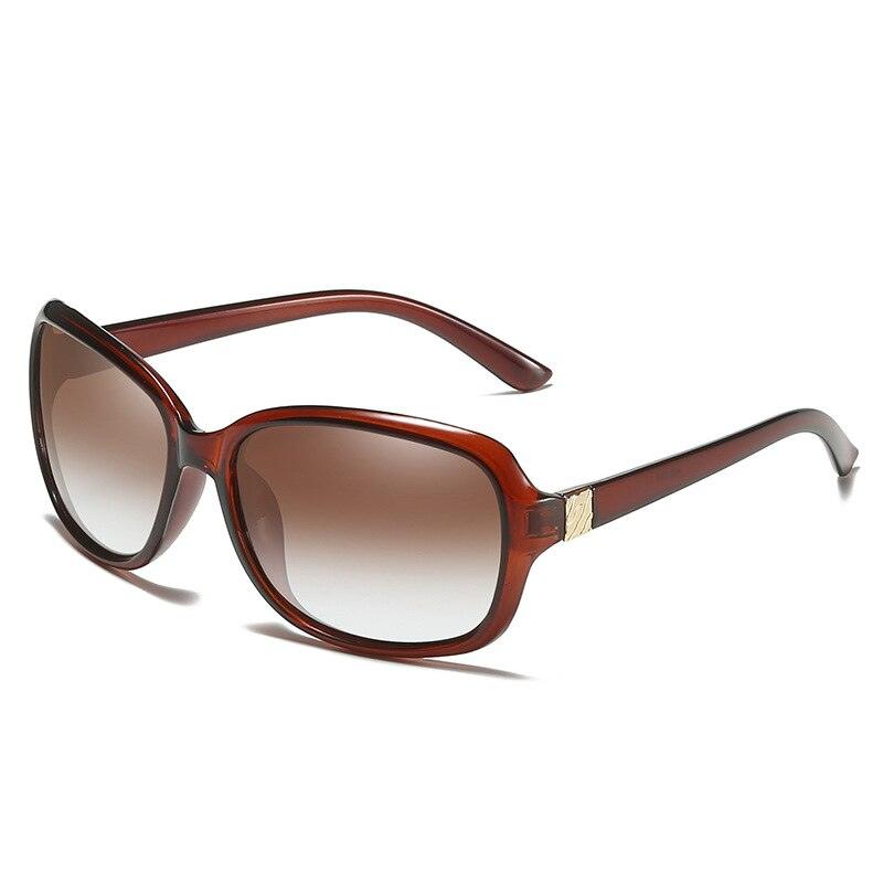 Round Polarized Sunglasses for Women 2021 Black Oversized Retro Vintage Big Sun Glasses Shades For Women - Ever Collection NYC