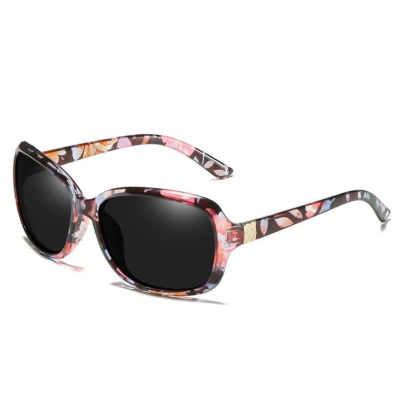 Round Polarized Sunglasses for Women 2021 Black Oversized Retro Vintage Big Sun Glasses Shades For Women - Ever Collection NYC
