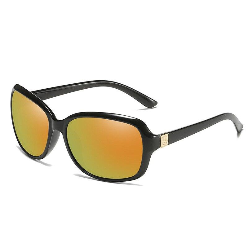 Round Polarized Sunglasses for Women 2021 Black Oversized Retro Vintage Big Sun Glasses Shades For Women - Ever Collection NYC