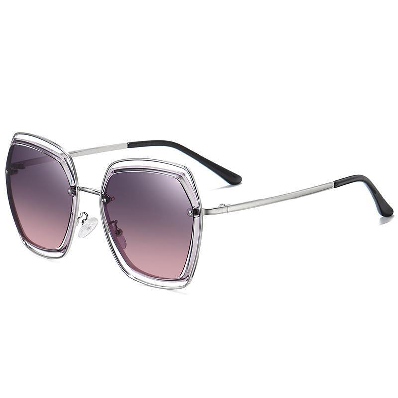 Women's Polarized Octagon Sunglasses Starlight - Ever Collection NYC