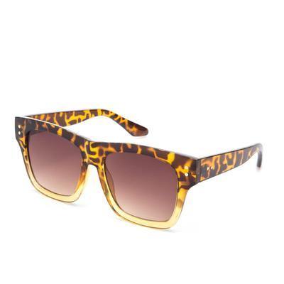 Unisex Retro Square Acetate Sunglasses Wild Cat - Ever Collection NYC