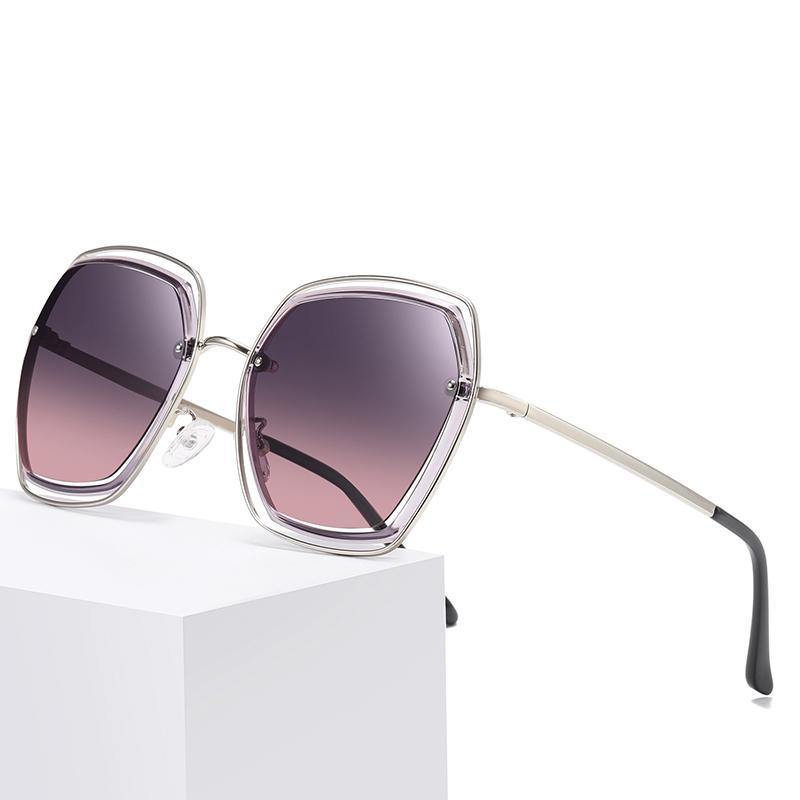 Women's Polarized Octagon Sunglasses Starlight - Ever Collection NYC