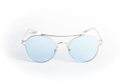 Unisex Round Metal Sunglasses Ground Round - Ever Collection NYC