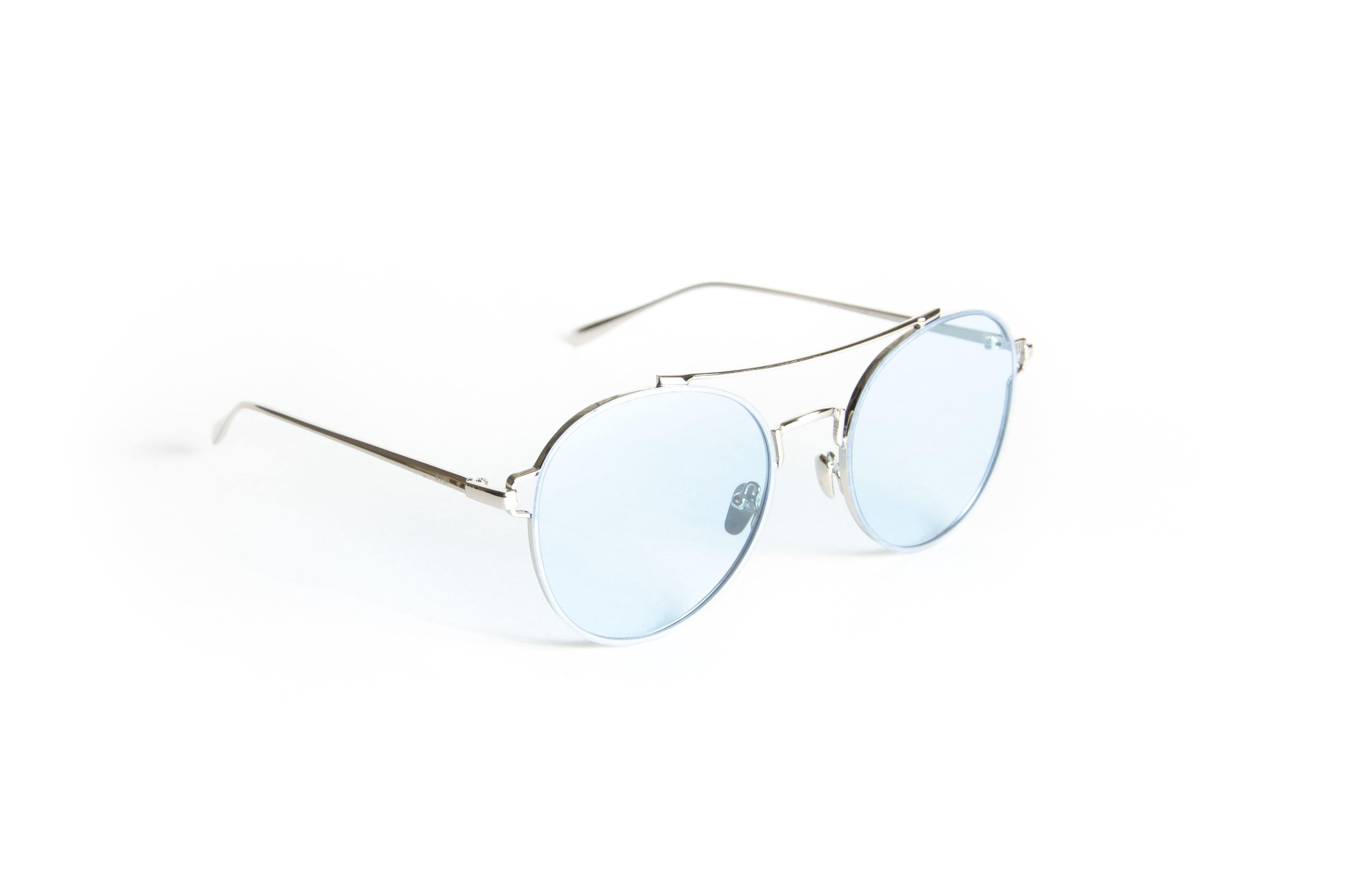 Unisex Round Metal Sunglasses Ground Round - Ever Collection NYC