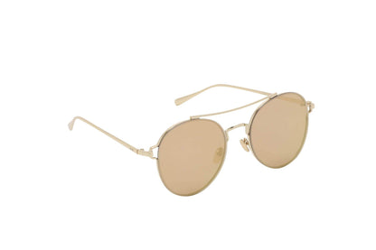 Unisex Round Metal Sunglasses Ground Round - Ever Collection NYC