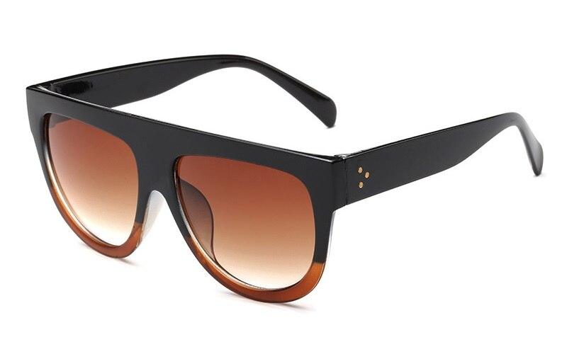Oversized shield shape luxury big frame Riva - Ever Collection NYC