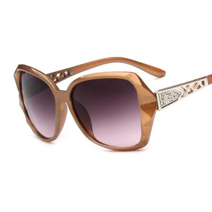 Women's oversized square Jeweled sunglasses Ditas - Ever Collection NYC