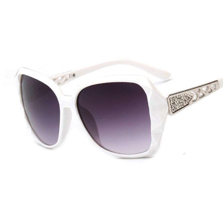 Women's oversized square Jeweled sunglasses Ditas - Ever Collection NYC