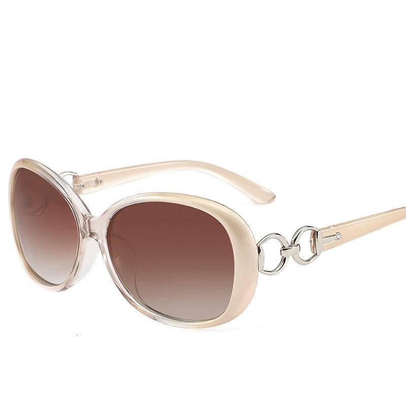 Polarized oversized round sunglasses Danika - Ever Collection NYC