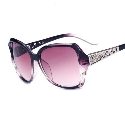 Women's oversized square Jeweled sunglasses Ditas - Ever Collection NYC