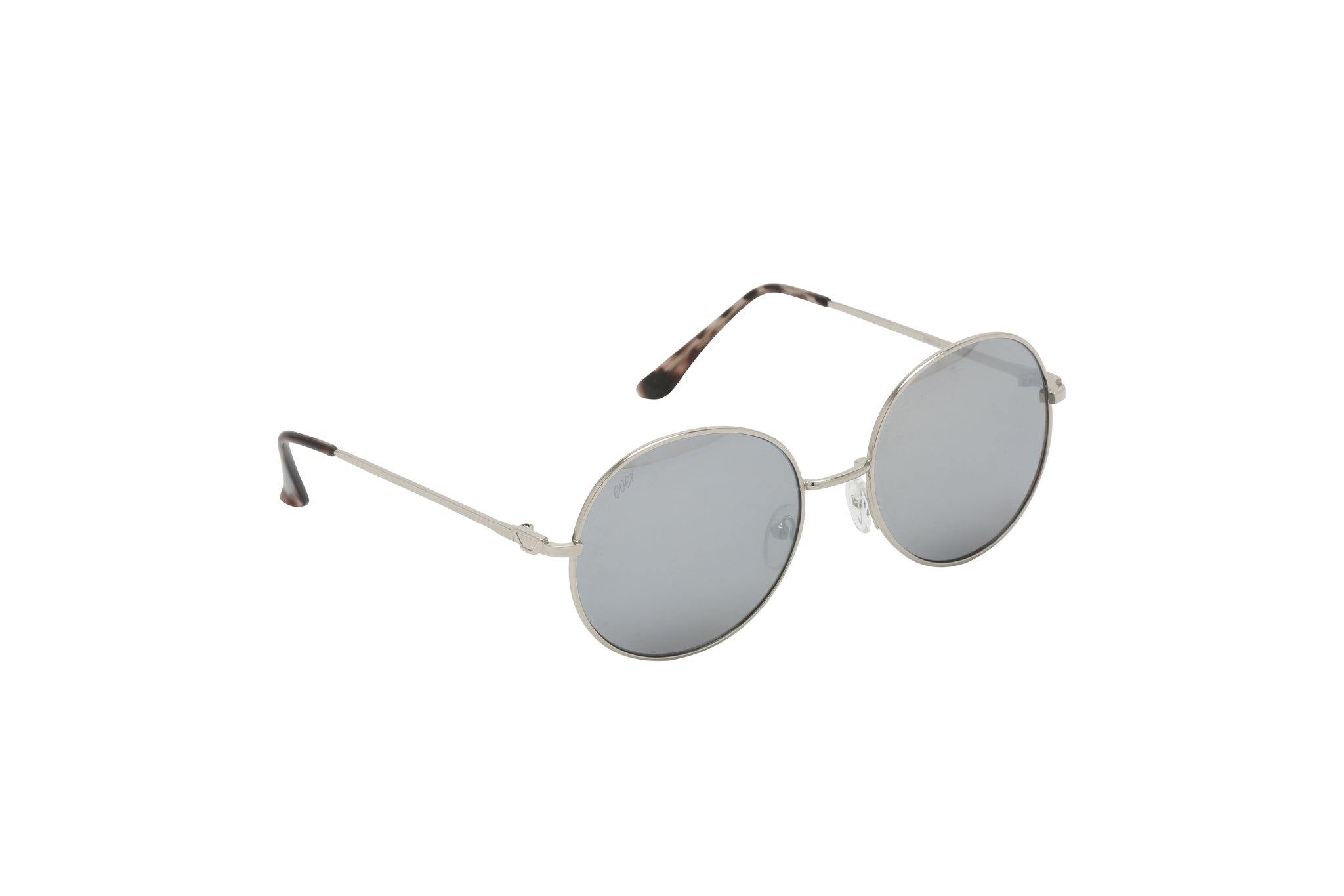 Round Unisex Reflective Metal Sunglasses The Fuzz - Ever Collection NYC