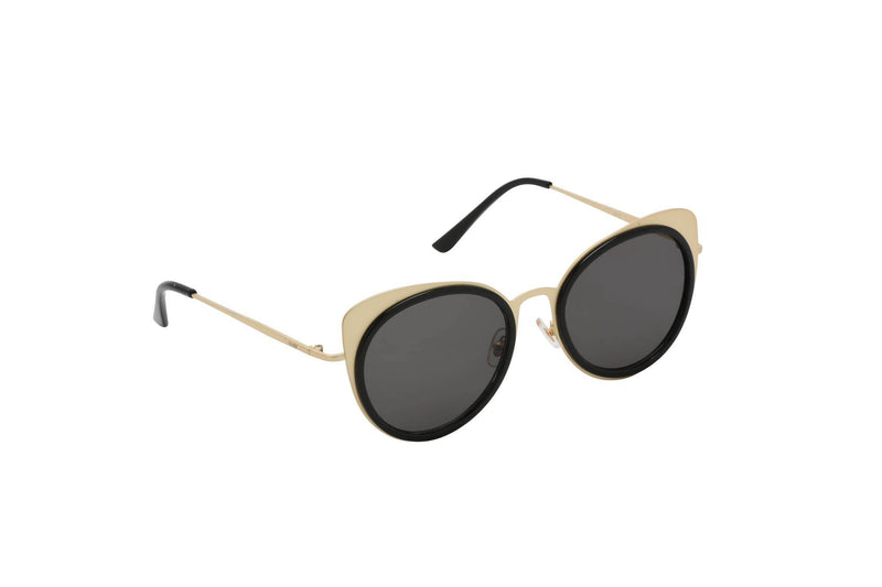 Women Round Metal Cat Eye Sunglasses Cat Walk - Ever Collection NYC