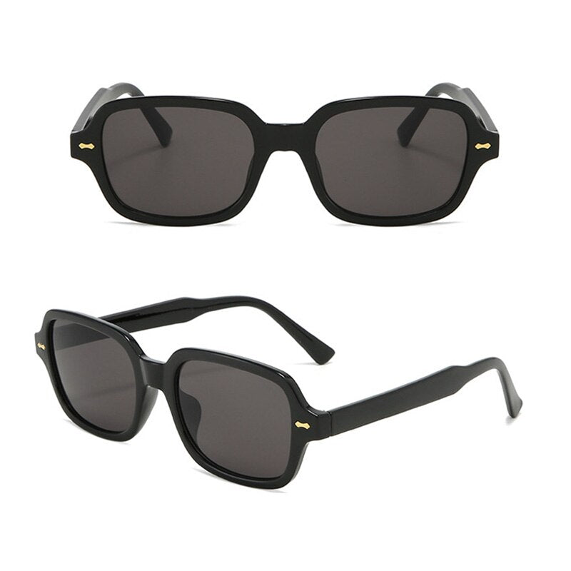 Classy small retangle frame sunglasses Leblanc