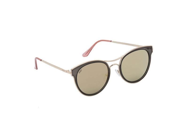 Unisex Round Acetate Semi Rimless Sunglasses - Ever Collection NYC