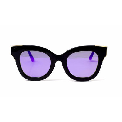 Women Round Frame Cat Eye Bewitched Sunglasses - Ever Collection NYC